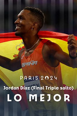 Atletismo final triple salto (M): Jordan Díaz toca el cielo de París y consigue el oro olímpico