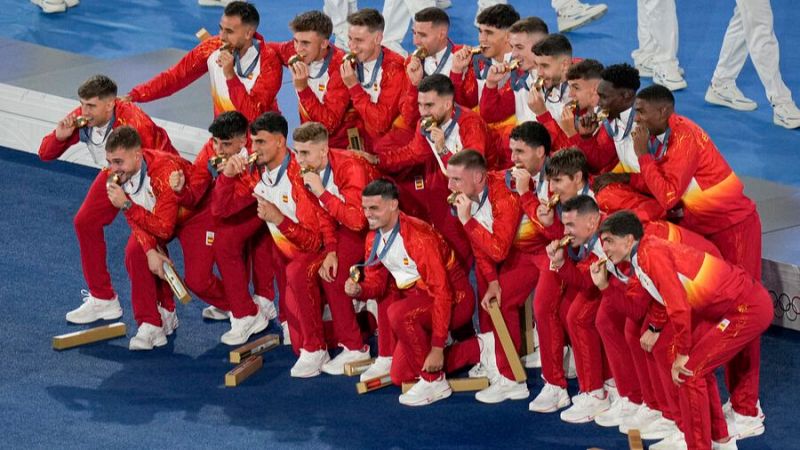 Entrega oro olímpico España | Fútbol | JJOO París 2024 - Fútbol JJOO París 2024 | Ver