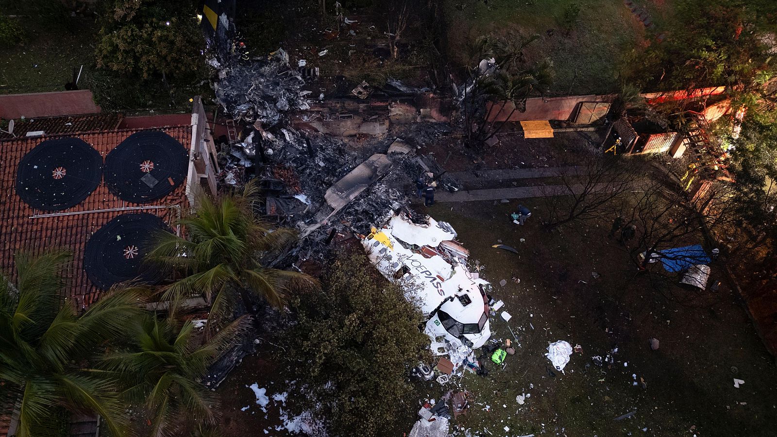 Mueren 61 personas en un accidente de avión en Brasil