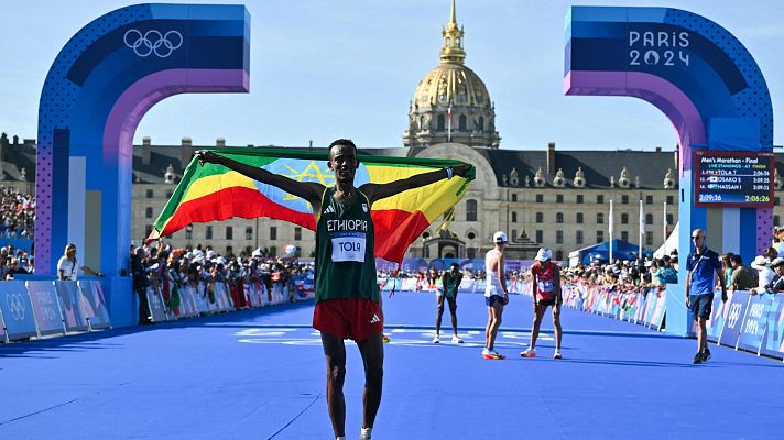 Atletismo JJOO París 2024 - Atletismo Maratón (M): Tamirat Tola, rey del maratón olímpico en París 2024