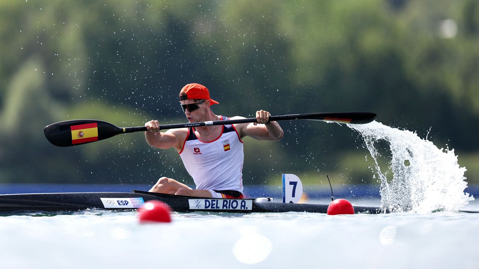 París 2024 - Piragüismo Sprint: Semifinal 2. K1 1000m (M). Adrián del Río - Ver ahora
