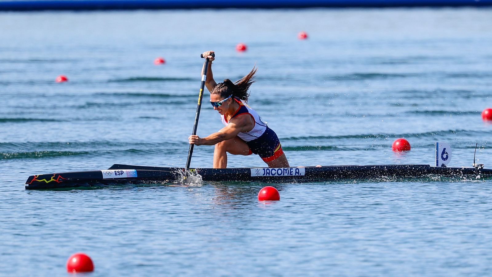 Antía Jácome en la final C1 200m (F) Piragüismo | JJOO París 2024