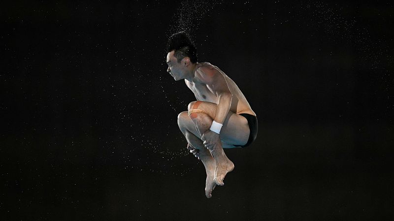 Saltos plataforma 10m (M): un error de Rikuto le da el oro al chino Cao Yuan