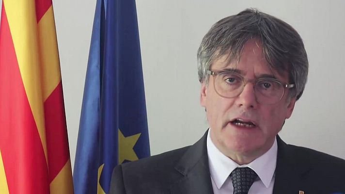 Puigdemont reaparece en un vídeo y evidencia la ruptura independentista