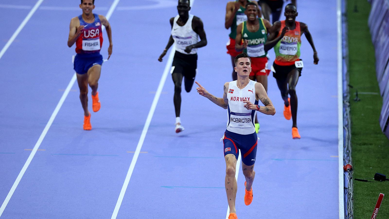 Resumen Atletismo 5.000m (M) 10/08/2024 | JJOO París 2024