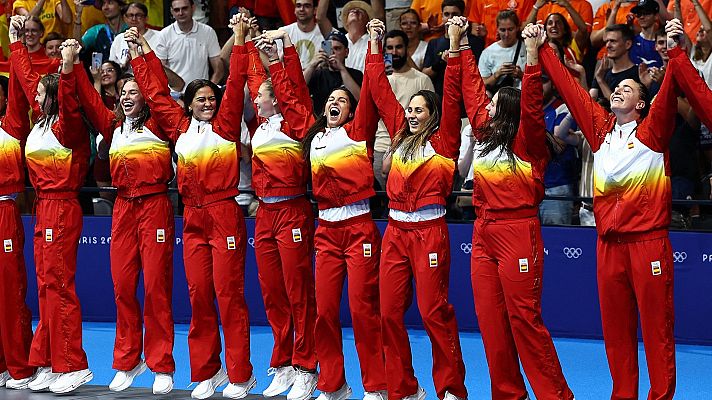 Waterpolo JJOO París 2024 - Entrega de medallas