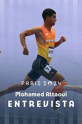 Atletismo JJOO París 2024 - Attaoui, a RTVE tras ser quinto en la final de 800m: "Lo he dado todo, creo que lo he hecho muy bien"