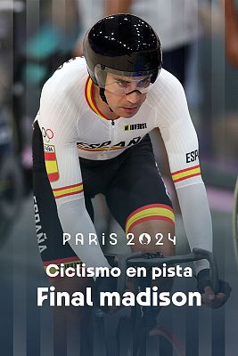 Ciclismo de pista JJOO Paris 2024 - Final Madison (M)