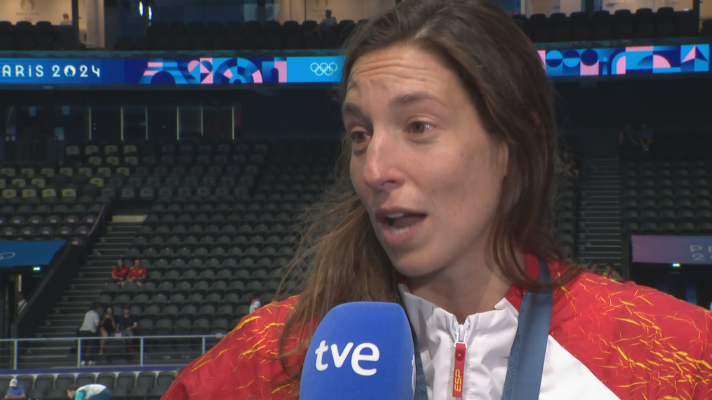 Laura Ester, a RTVE tras convertirse en campeona olímpica: "No hay palabras para describir este momento"