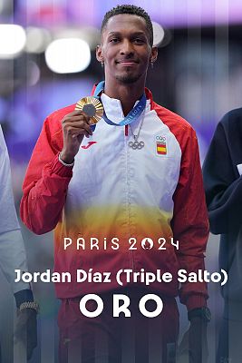 Entrega de medallas: Jordan Díaz ya tiene su oro olímpico en triple salto