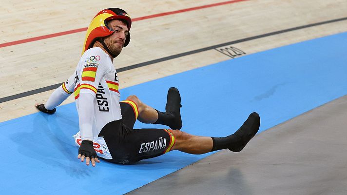Ciclismo de pista JJOO Paris 2024 - España termina novena tras la caída de Torres en una madison que ganó Portugal