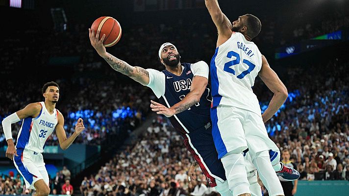 Baloncesto JJOO París 2024 - Final. Francia - EE.UU (M)