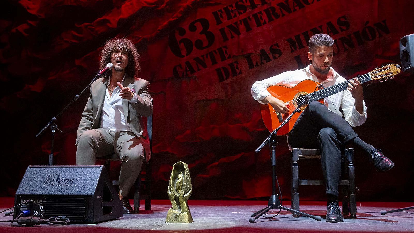 Jesús Corbacho gana la 'Lámpara Minera' del Festival del Cante de las Minas