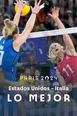 Voleibol JJOO París 2024 - Voleibol final (F): Italia barre a EE.UU. y se cuelga su primer oro en voleibol
