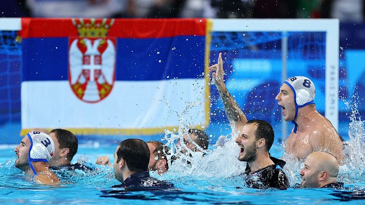 Waterpolo JJOO París 2024 - Final Serbia – Croacia (M) waterpolo: Serbia sorprende al mundo del waterpolo con su tercer oro consecutivo