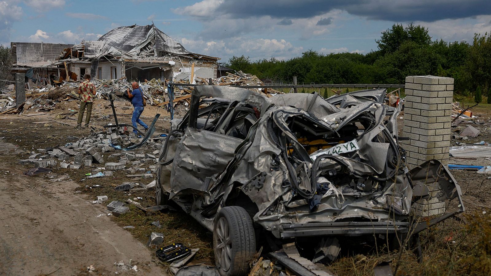 Un ataque ruso deja dos muertos en Kiev mientras continúa el avance ucraniano en Kursk