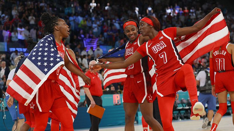 Baloncesto París 2024 - Estados Unidos se lleva una agónica final femenina de baloncesto y el último oro