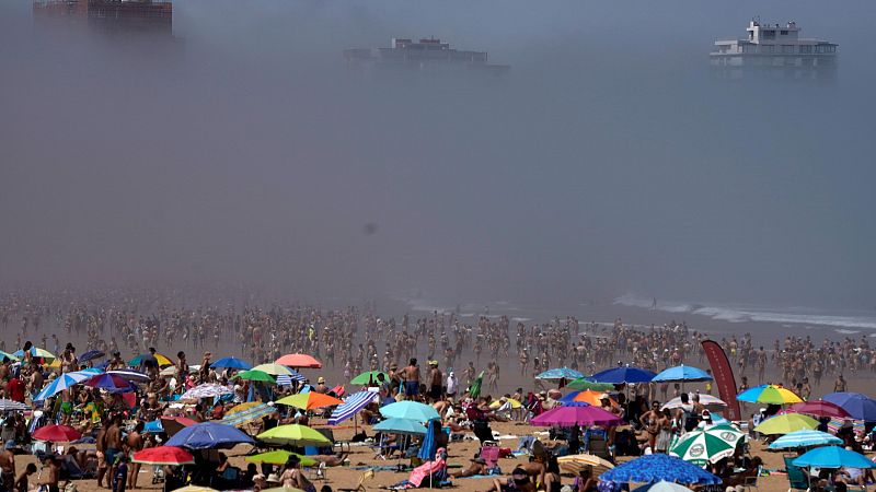 La ola de calor derrite el norte de la Península