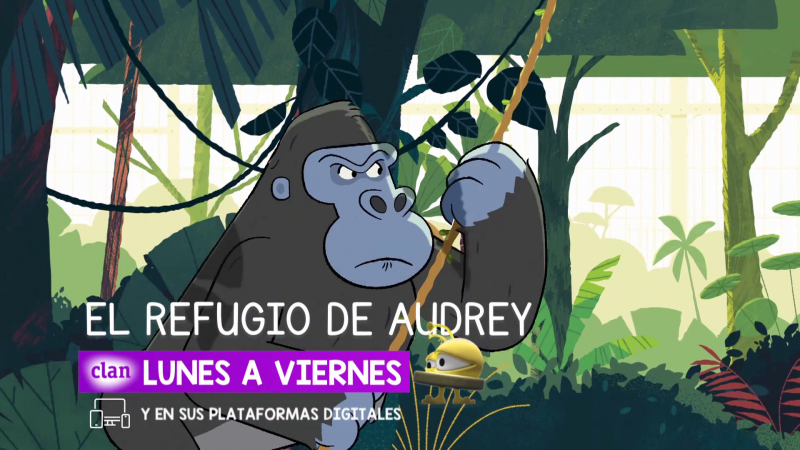 'El refugio de Audrey'...¡de lunes a viernes en Clan y sus plataformas digitales!