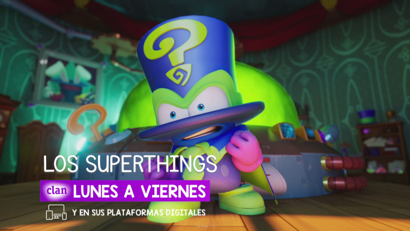 ¿Listos para la misión? De lunes a viernes a las 20:05...¡Superthings!