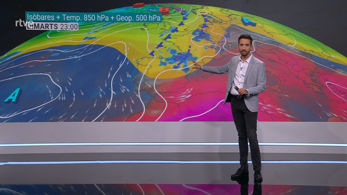 Adéu a la calor intensa, tornen els ruixats i les tempestes