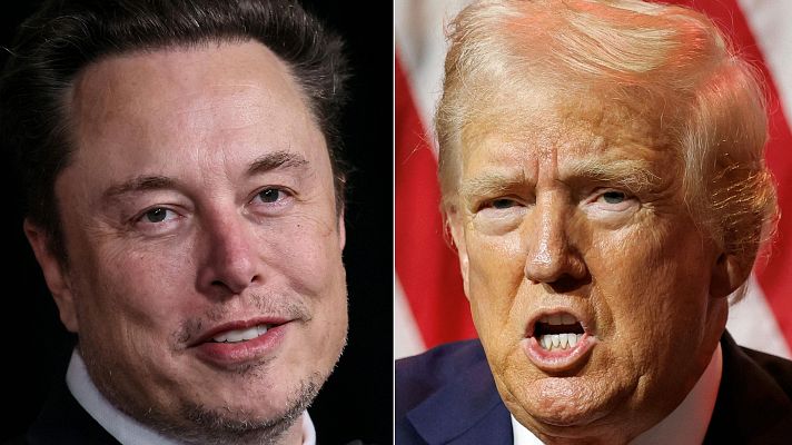 Telediario Internacional - Elon Musk y Donald Trump se deshacen en elogios en su conversación de dos horas en X