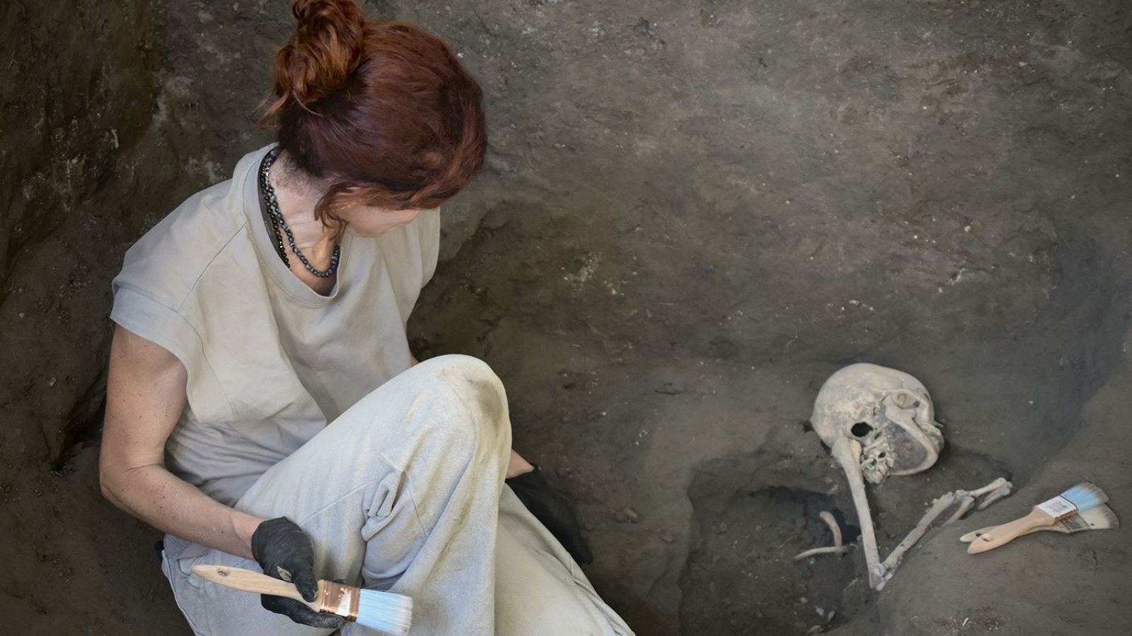 Nuevo hallazgo en Pompeya: dos cuerpos ocultos en una habitación