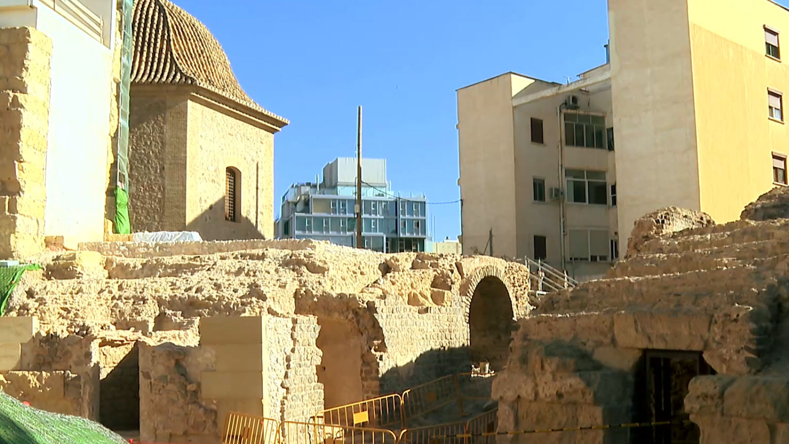 Descubren la la 'fossa bestiaria' del anfiteatro de Cartagena