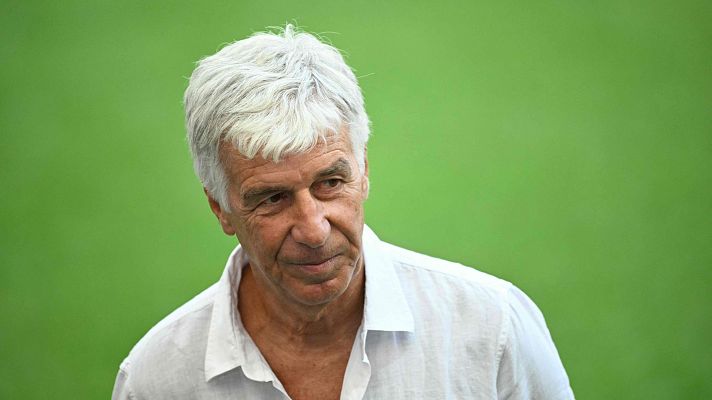 Fútbol - Gasperini: "Ancelotti en Italia es la imagen del entrenador ganador"