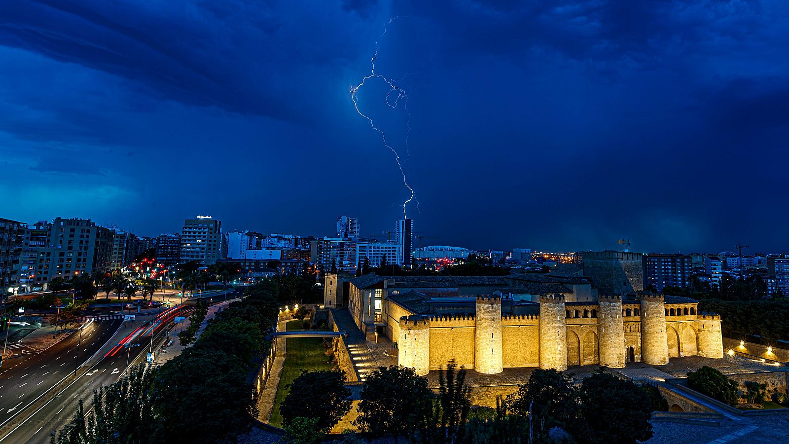 La DANA deja fuertes tormentas en el noreste de España