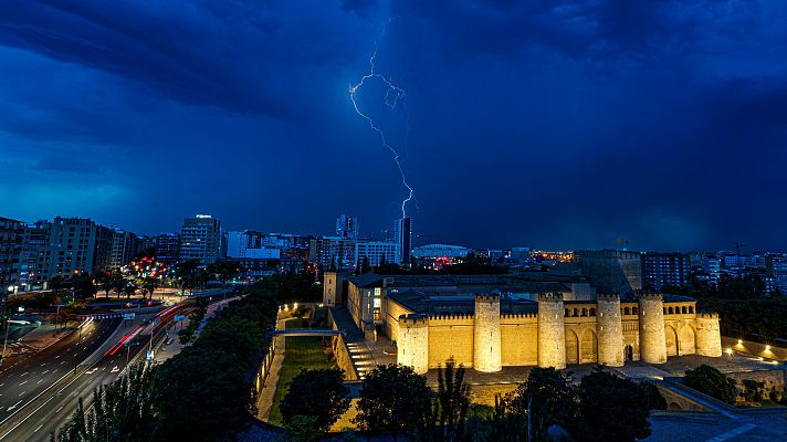 La DANA deja avisos por fuertes tormentas y granizadas en el noreste de España