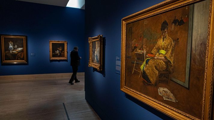 Telediario 2 - El Museo Thyssen muestra los secretos de la restauración de sus obras