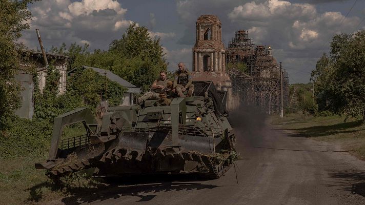 Telediario 1 - Ucrania continúa su incursión en Kursk mientras Rusia asegura que ha frenado la ofensiva