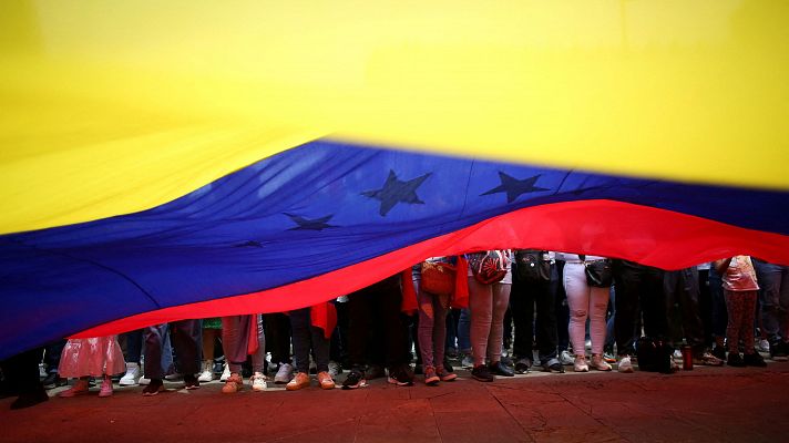 Telediario 2 - Estados Unidos respalda la iniciativa de Brasil y Colombia para celebrar nuevas elecciones en Venezuela