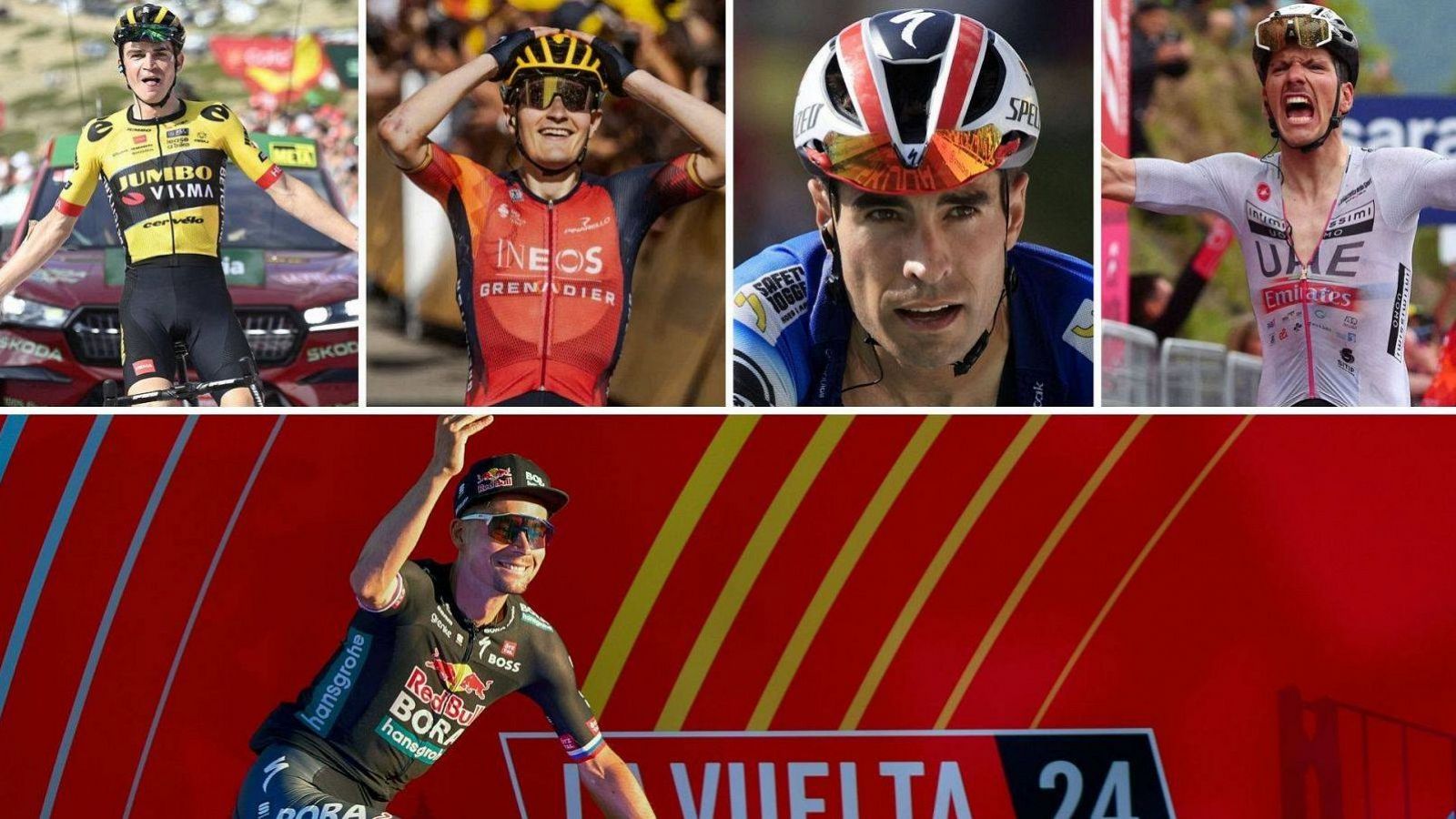 Los retos y las cuentas de las estrellas de la Vuelta Ciclista 2024