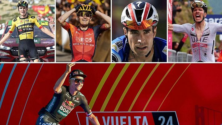 Los retos y las cuentas de las estrellas de la Vuelta Ciclista a España 2024