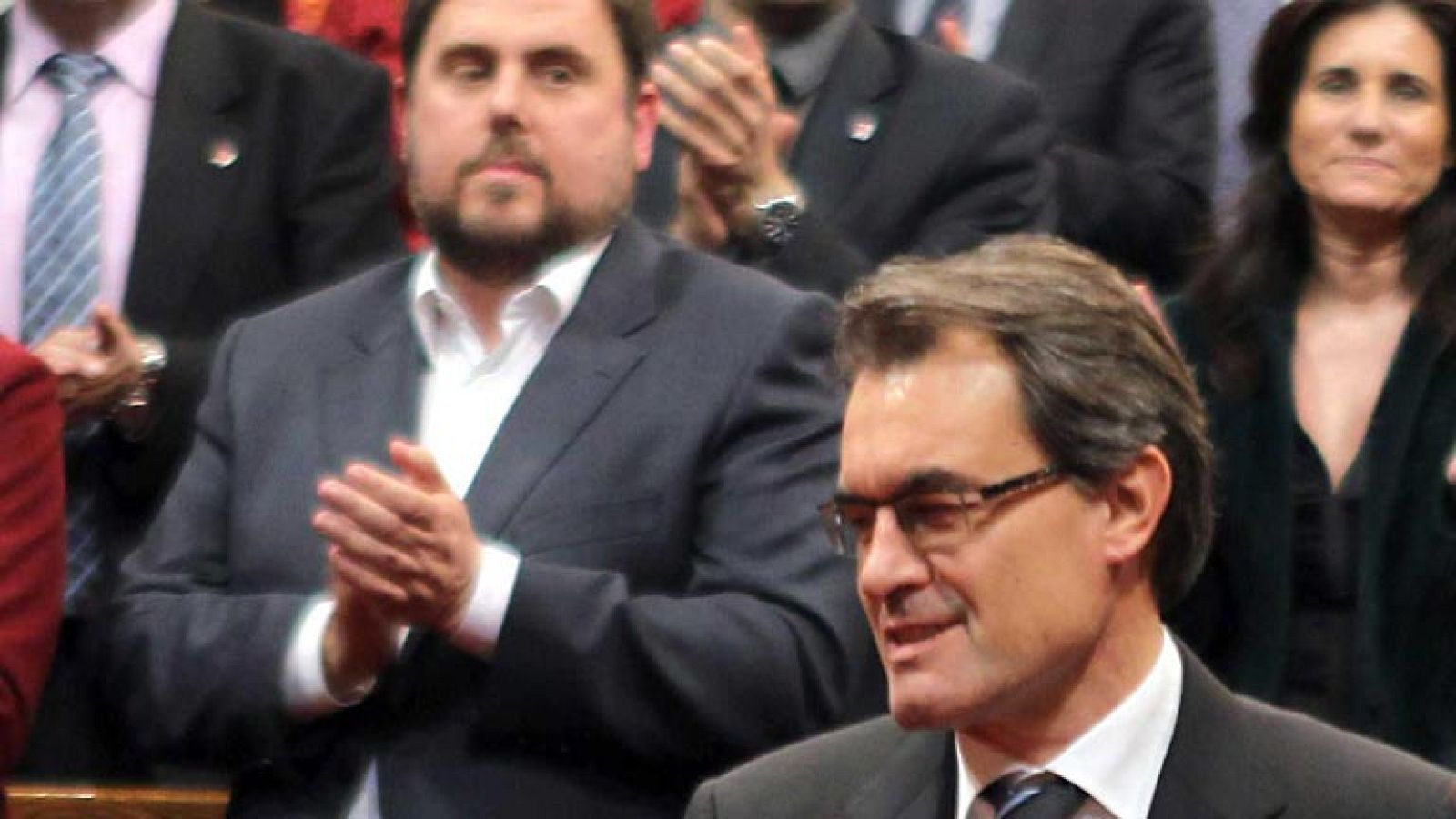 Segundo día de debate de investidura en Cataluña