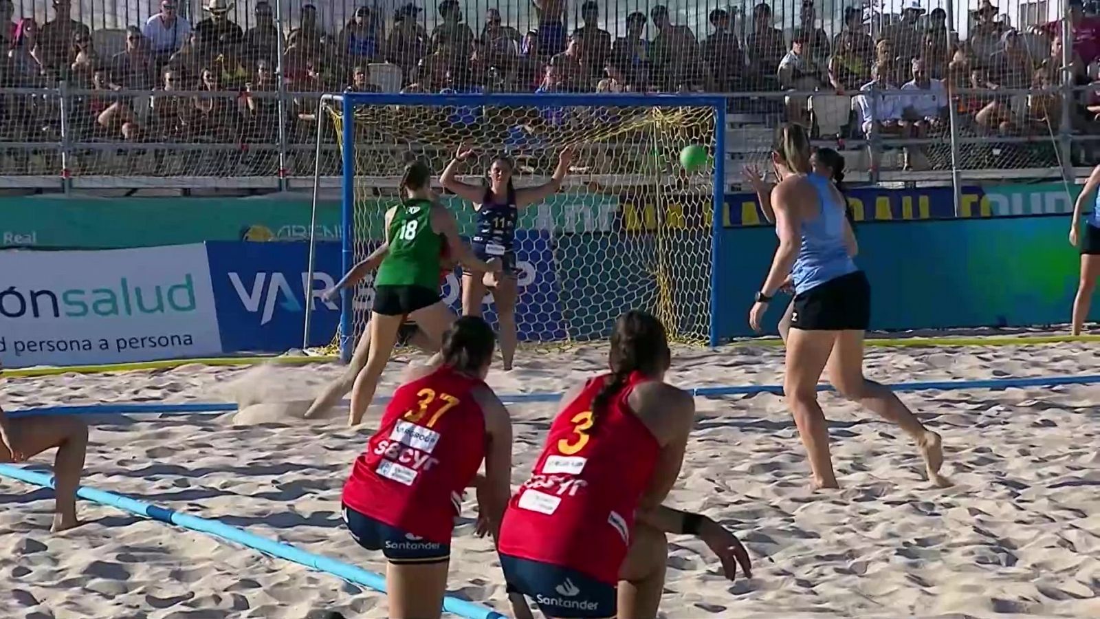 Balonmano Playa - Final Global Tour Senior Femenino: Portugal - España