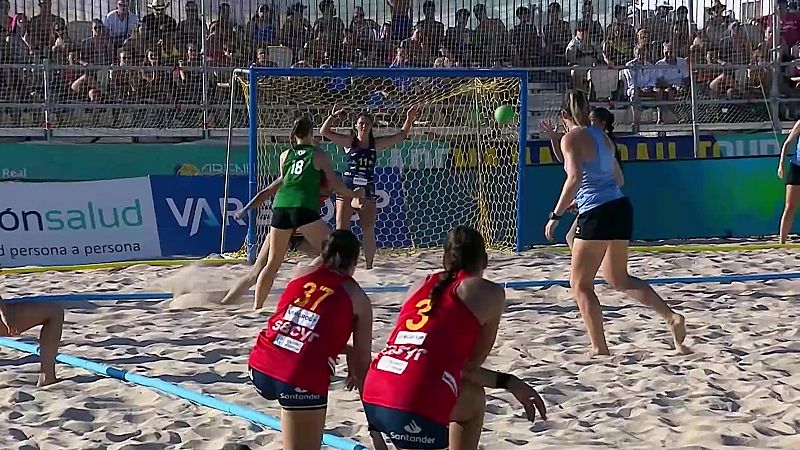 Balonmano Playa - Final Global Tour Senior Femenino: Portugal - Espaa - ver ahora