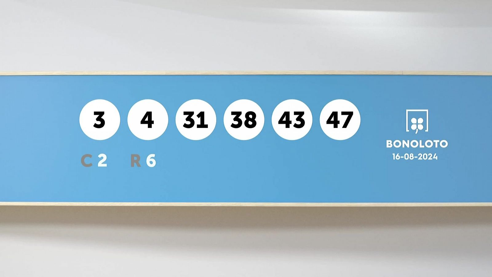 Sorteo de la Lotería Bonoloto del 16/08/2024 - Ver ahora