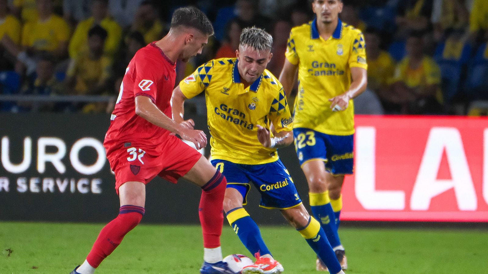 Las Palmas - Sevilla: resumen del partido de la 1ª jornada de Liga