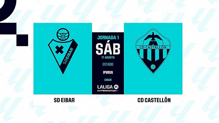 Eibar - Castellón: resumen de la 1ª jornada de Liga | Segunda