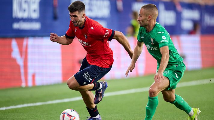 Osasuna - Leganés: resumen del partido de la 1ª jornada de Liga