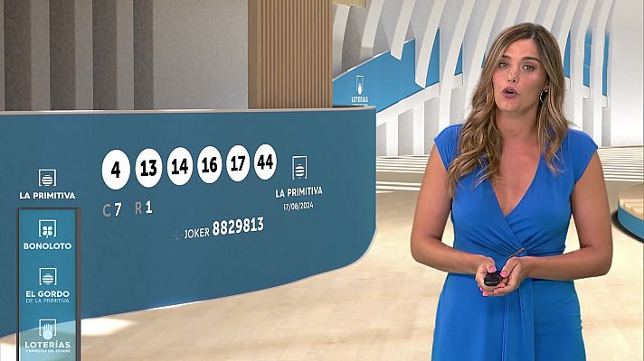 Loterías - Sorteo de la Bonoloto y El Gordo de la Primitiva del 17/08/2024