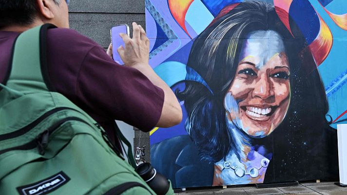 Telediario Fin de Semana - Trump y Harris refuerzan sus campañas en redes sociales para captar votantes