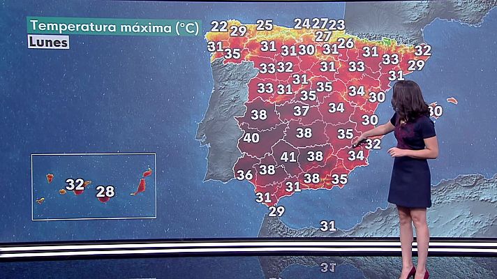El tiempo - Baja probabilidad de chubascos  fuertes en litorales catalanes, nordeste de Mallorca y Menorca
