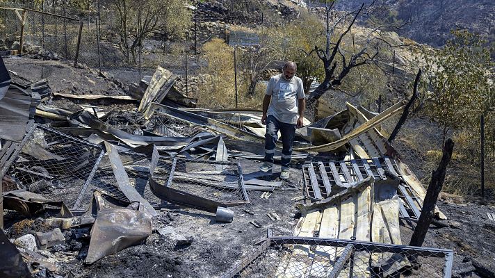 Turquía hace frente a varios incendios que afectan a la costa oeste del país