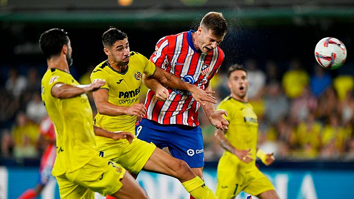 Villarreal - Atlético de Madrid: resumen del partido, 1ª jornada de Liga