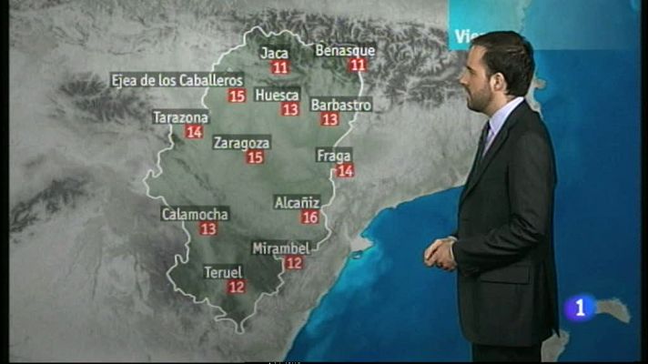 El tiempo en Aragón - 21/12/12