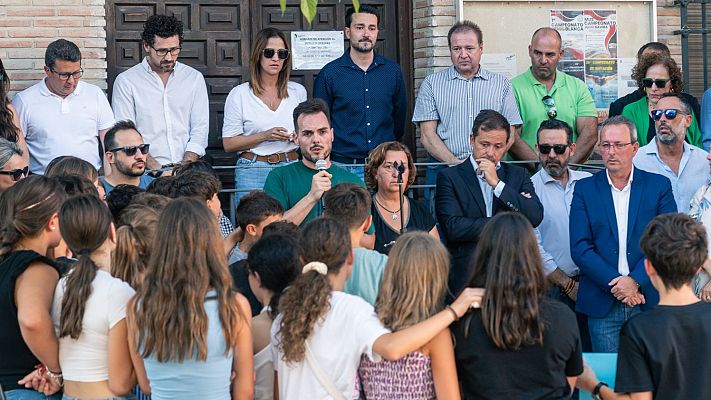 Telediario 1 - El portavoz de la familia del niño asesinado en Mocejón denuncia acoso en redes sociales